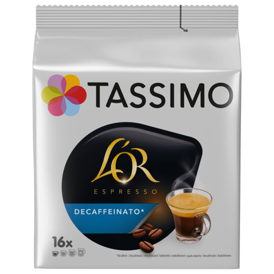 Café décaféiné Tassimo L'Or, 105 g (3,8 oz)