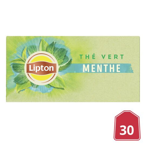 Lipton Mint Green Tea, 30 Sachets, 48g (1.7oz) - myPanier