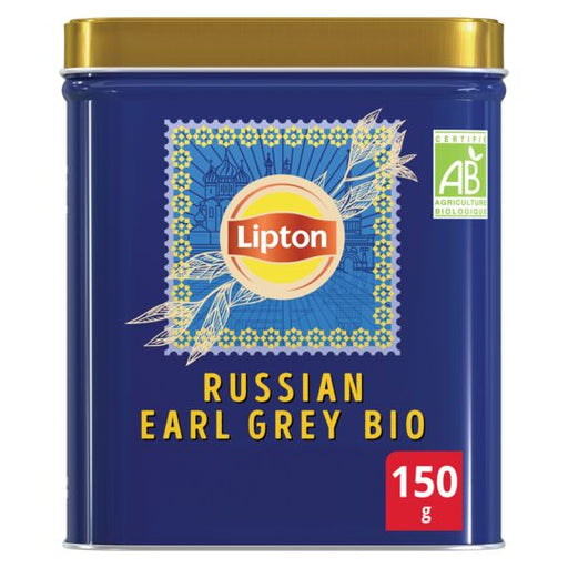 Lipton Russian Earl Grey Organic Black Tea, 150g (5.3oz) - myPanier