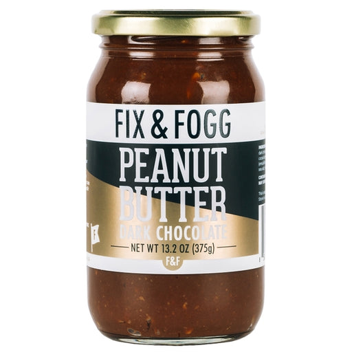 Fix & Fogg Dark Chocolate Peanut Butter, 13.2oz (375g) Jar - myPanier