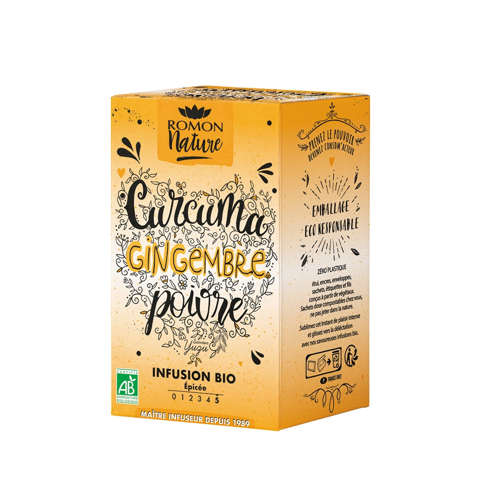 La Tisaniere - Organic Digestion Herbal Tea 20 Bags, 30g (1.1oz)