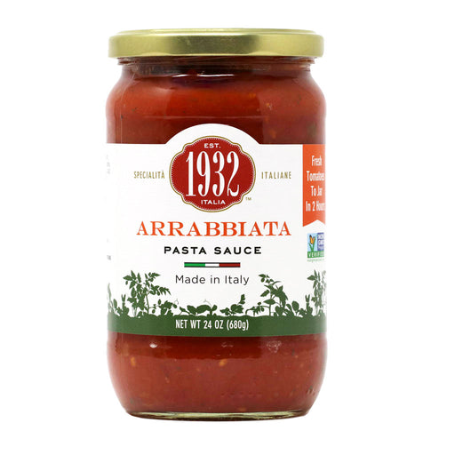 1932 - Arrabbiata Tomato Pasta Sauce, 24oz Jar - myPanier