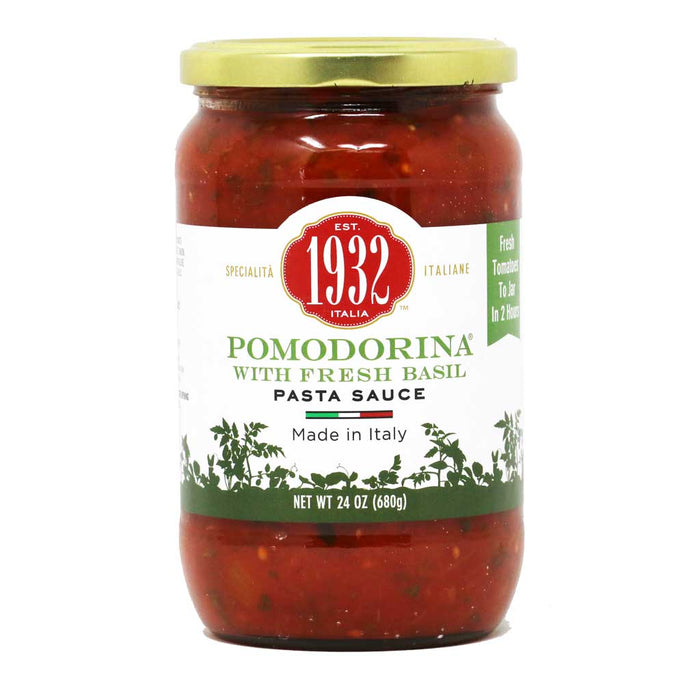 1932 - Pomodorina Pasta Sauce with Basil, 680g (24oz) Jar - myPanier