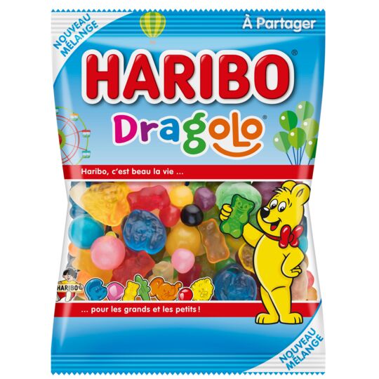 haribo dragolo, mix dragibus soft, oursons et fraises flopp…, Sugarbobi