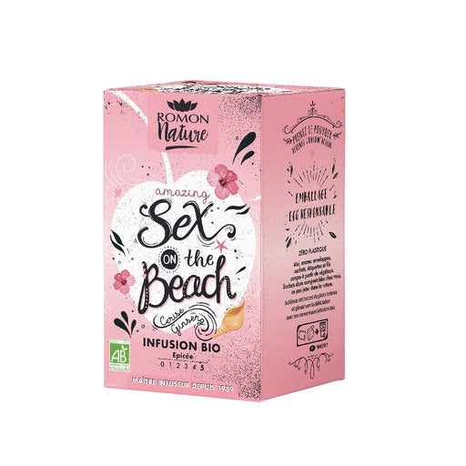 Romon Nature - Amazing Sex on the Beach Organic Infusion - 16 Bags 30g (1.08oz) - myPanier