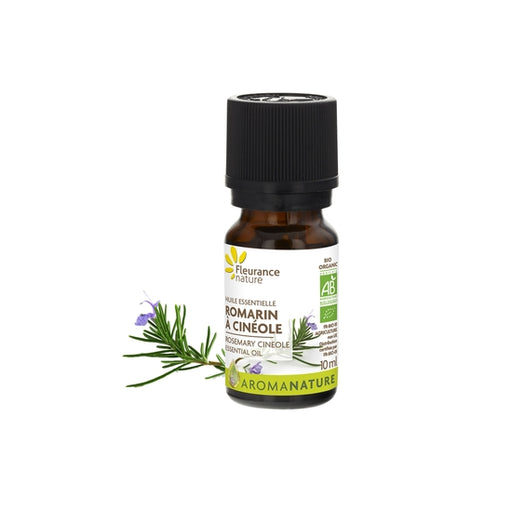 Fleurance Nature - Organic Rosemary Cineole Essential Oil, 10ml (0.3 Fl oz) - myPanier