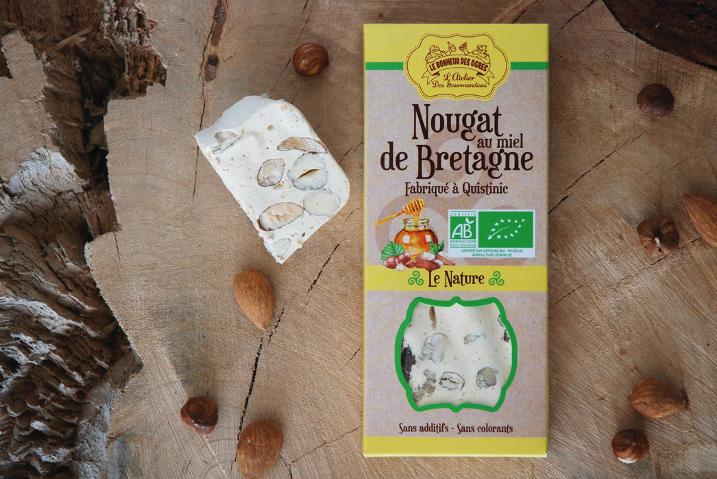 Le Bonheur des Ogres - Organic Nougat from Brittany Nature “L'Orginal” - myPanier