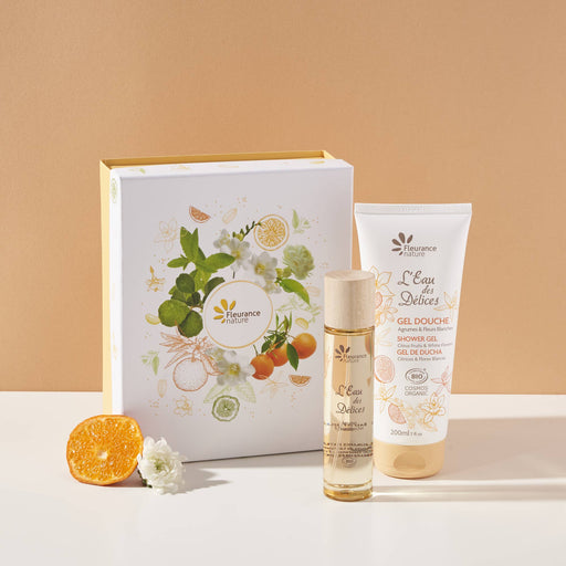 Organic Citrus And White Flower Water Gift Box - myPanier