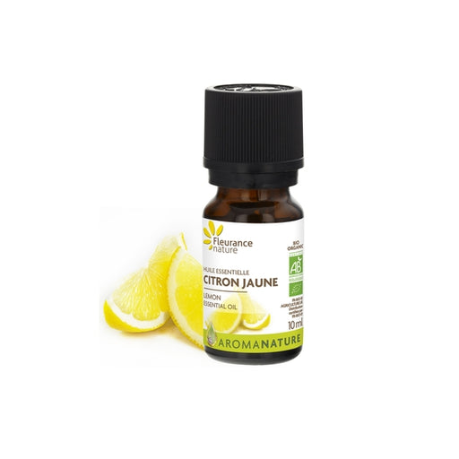 Fleurance Nature - Organic Lemon Essential Oil, 10ml (0.3 Fl oz) - myPanier