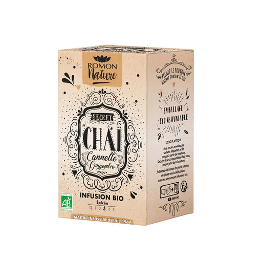 Romon Nature - Organic Chai Infusion - 16 Bags - myPanier