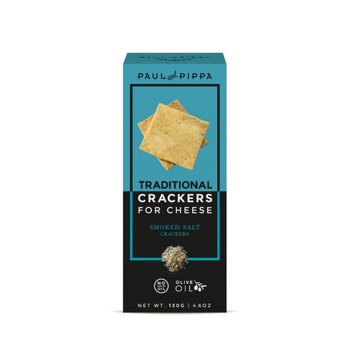 Paul and Pippa Vegan Smoked Salt Cracker, 130g (4.6oz) - myPanier
