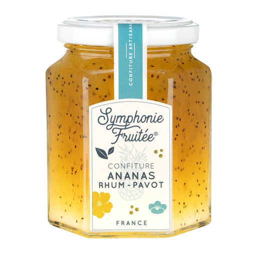 Symphonie Fruitee - Pineapple Rum Poppy Jam - myPanier