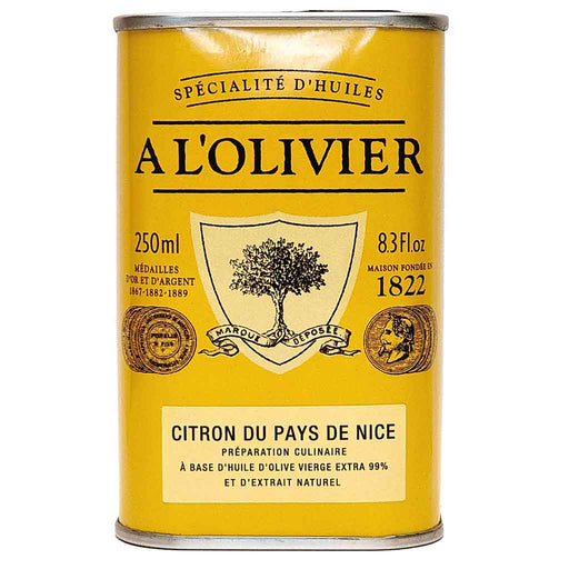 A L'Olivier - Lemon Extra Virgin Olive Oil from Nice - myPanier