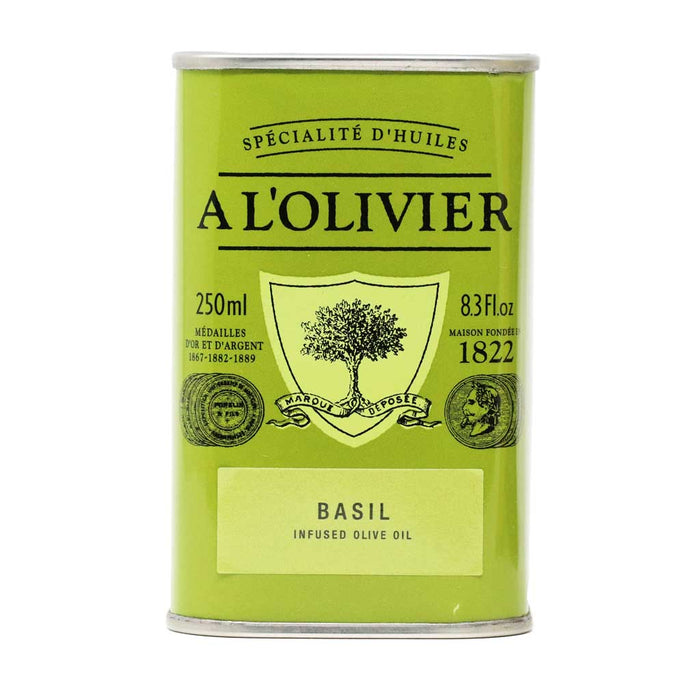 A L'Olivier - Basil Infused Extra Virgin Olive Oil - myPanier