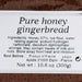 Abeille Diligente - Pure Honey Gingerbread, 12pc (300g)