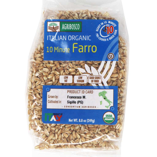 Agribosco - Organic Italian Pearled Farro, 250g (8.8oz) - myPanier