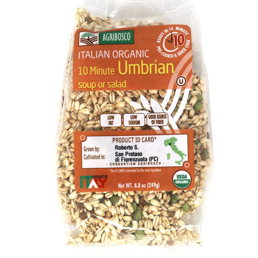 Agribosco - Organic Italian Barley with Lentils, 8.8oz - myPanier