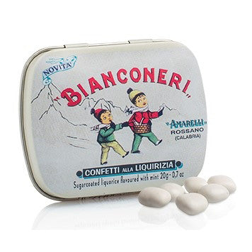 Amarelli - Licorice Sugar Coated Bianconeri, 20g (0.7oz) - myPanier