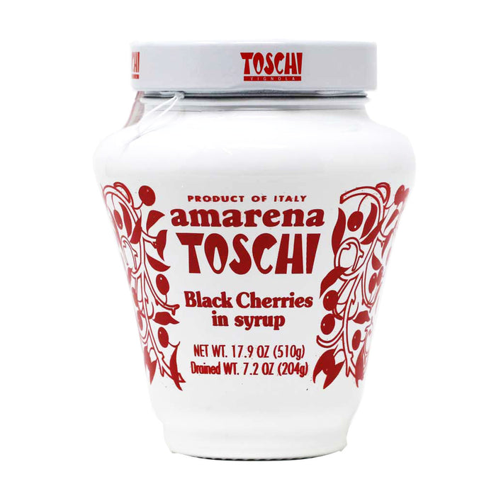 Toschi - Amarena Cherries in Heavy Syrup, 510g (18oz) - myPanier