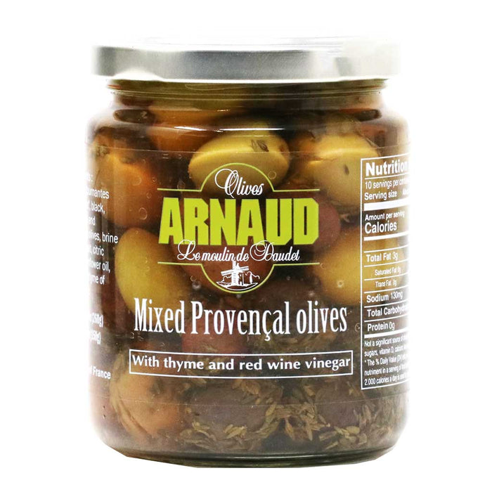 Arnaud - 5 Mixed Provencal Olives, 260.8g (9.2oz) - myPanier