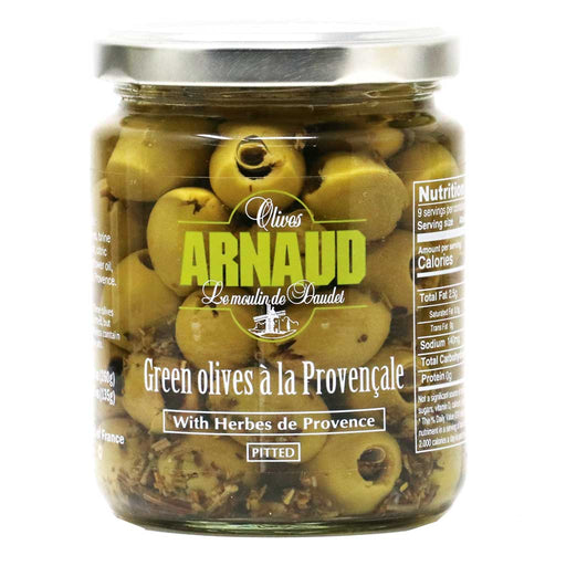 Arnaud - Pitted Green Olives, 260.8g (9.2oz) - myPanier