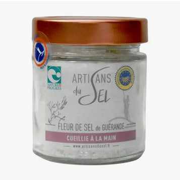 Fleur de Sel de Guérande à la Vanille Bourbon bio — Artisans du sel