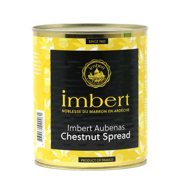 Imbert - Aubenas Chestnut Spread (Creme de Marrons) by Imbert, 2.2lb Can - myPanier