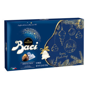 Baci - Dark Chocolate w/ Christmas Sleeve 12pc, 150g (5.3oz) - myPanier