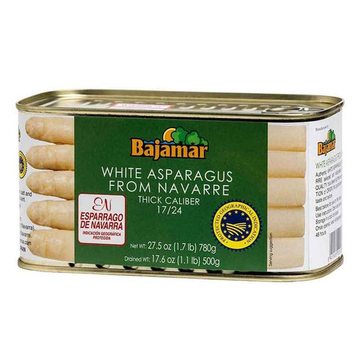 Bajamar - Esparragos Blancos DOP (White Asparagus Spears), 27.5oz - myPanier