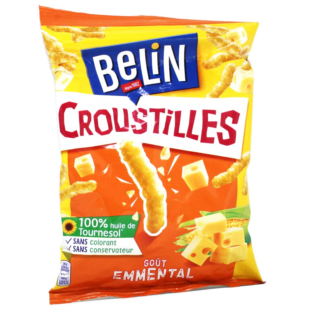 Belin Chipster Salé - Biscuit Soufflé Croustillant - Texture
