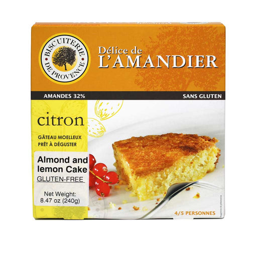 Biscuiterie de Provence - Almond Lemon Cake, Gluten Free - 240g (8.47oz) - myPanier