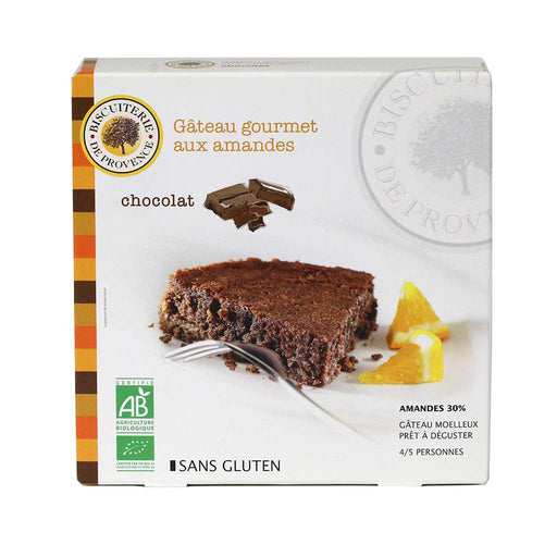 Biscuiterie de Provence - Organic Chocolate Almond Cake, 230g (8.5oz) - myPanier