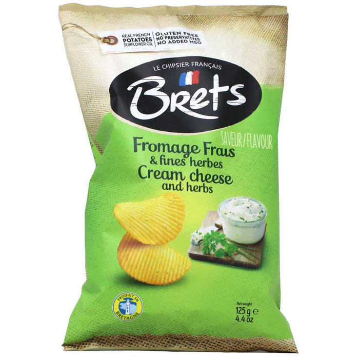 Brets - Cream Cheese & Herbs Potato Chips - myPanier