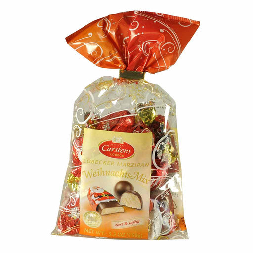 Carstens - Christmas Mix Chocolate Covered Lubecker Marzipan Bag - myPanier