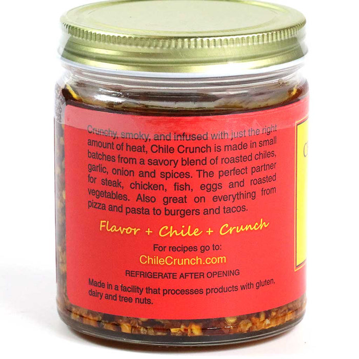 Chile Crunch - Chile & Garlic Condiment, 8 oz (227g) Jar