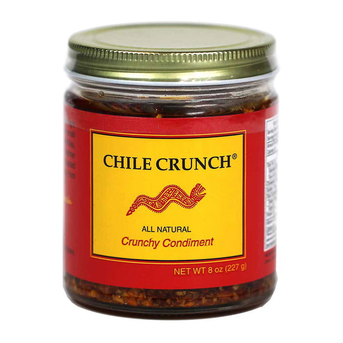 Chili Crunch - Condiment chili et ail, pot de 227 g