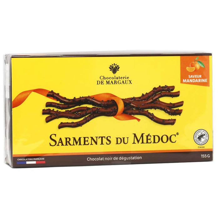 Chocolaterie de Margaux - Dark Chocolate Twigs with Orange, 155g (5.4oz) - myPanier