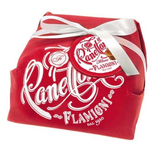 Flamigni - Classic Panettone Cake in Red Handwrap, 1.1lb - myPanier