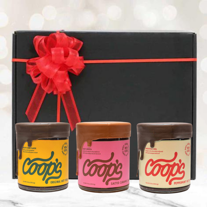 Coop's Dessert Sauces - Trio Gift Set, 3 x 10.6oz - myPanier
