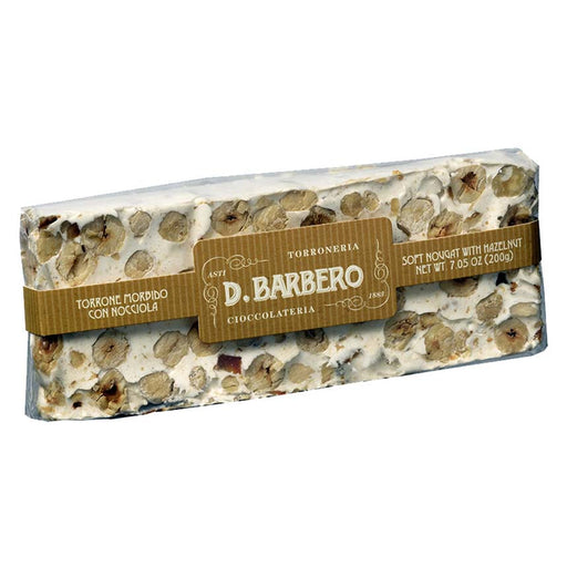 D. Barbero - Soft Torrone With Nocciole Hazelnuts, 200g (7oz) - myPanier