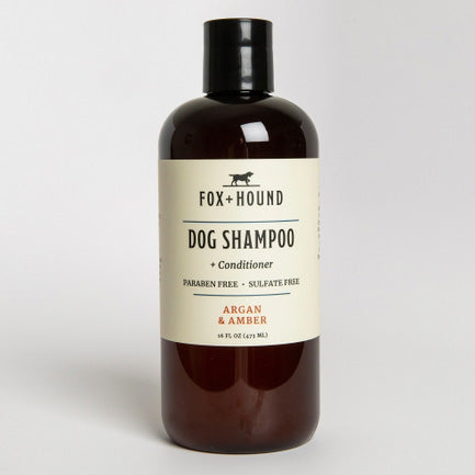 Dog Shampoo + Conditioner Argan & Amber, 16 fl oz (473ml) - myPanier