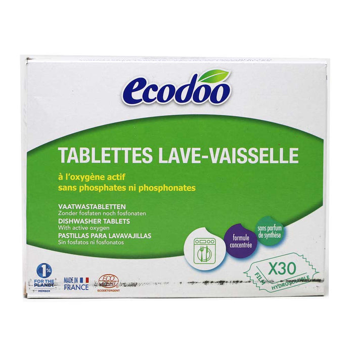 Ecodoo - Dishwasher Tablets 30ct, 600g (21oz)