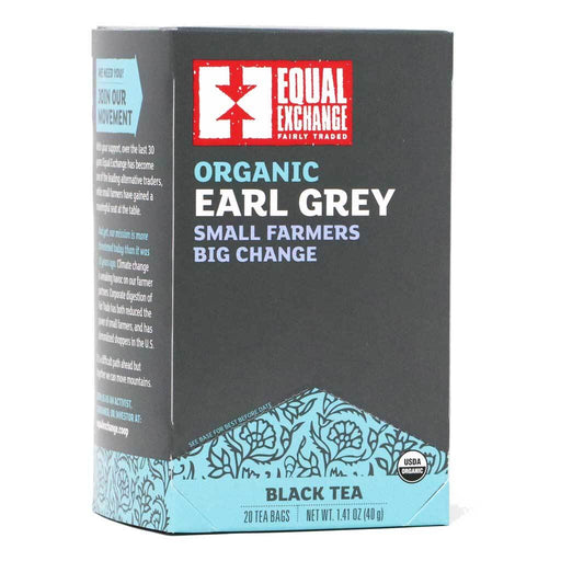 Equal Exchange - Organic Earl Grey Tea, 20 Bags, 1.41oz (40g) - myPanier