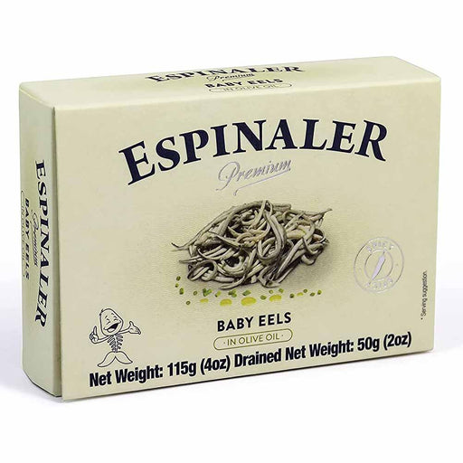 Espinaler Baby Eels in Olive Oil Premium Line - myPanier
