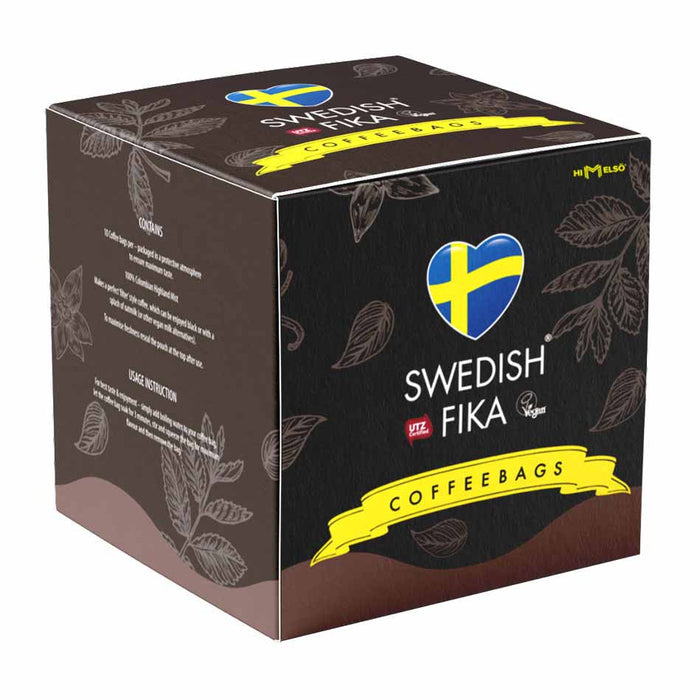 Swedish Fika - Extra Dark Roasted Single-Serve Swedish Coffee Bags - myPanier