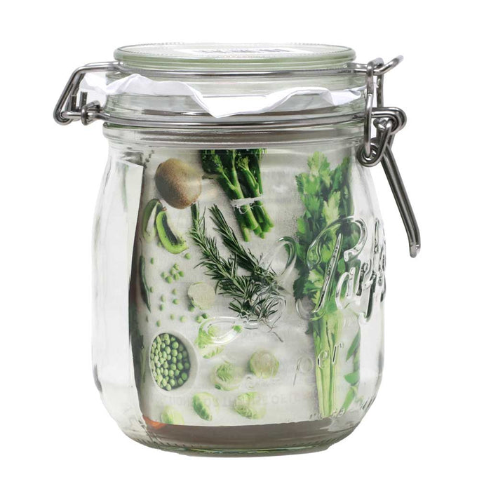 Le Parfait - French Glass Preserving Jar with Airtight Rubber - myPanier