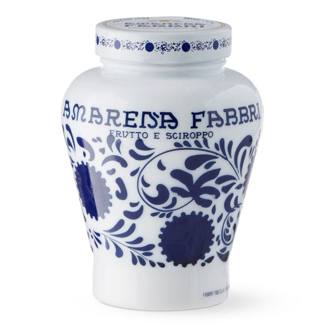Fabbri - Amarena Wild Cherries In Syrup (Opaline Jar), 600g (1.3lb) - myPanier