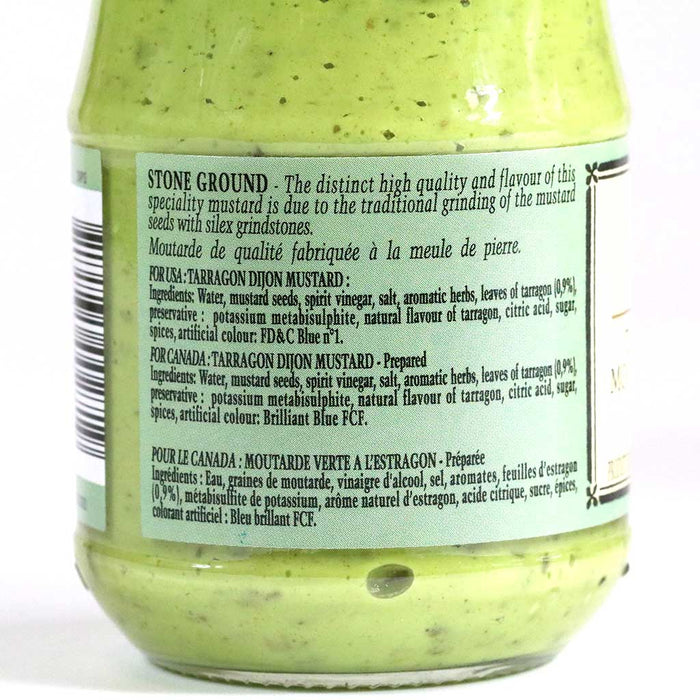 Edmond Fallot Tarragon Dijon Mustard, 210g (7.4oz) Jar - myPanier