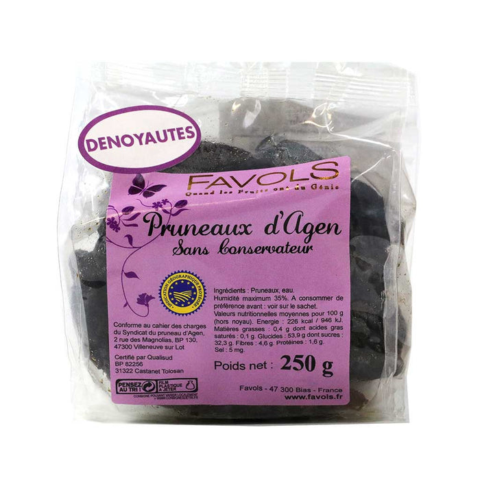 Favols - Agen Pitted Prunes Pruneaux d'Agen, 250g 8.8 oz - myPanier