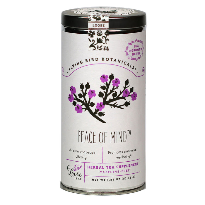 Flying Bird Botanicals - Peace of Mind Organic Herbal Tea - myPanier